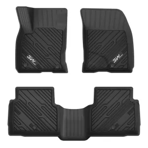 3W Ford Escape 2020-2024 (NOT for Hybrid) Custom Floor Mats TPE Material & All-Weather Protection