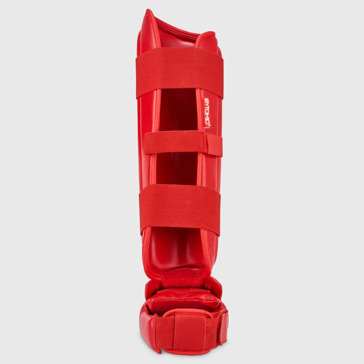 Bytomic Red Label Karate Shin/Instep Red/White