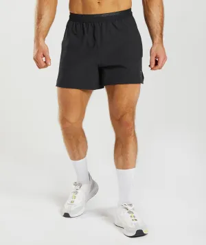 Gymshark Apex 5" Hybrid Shorts - Black