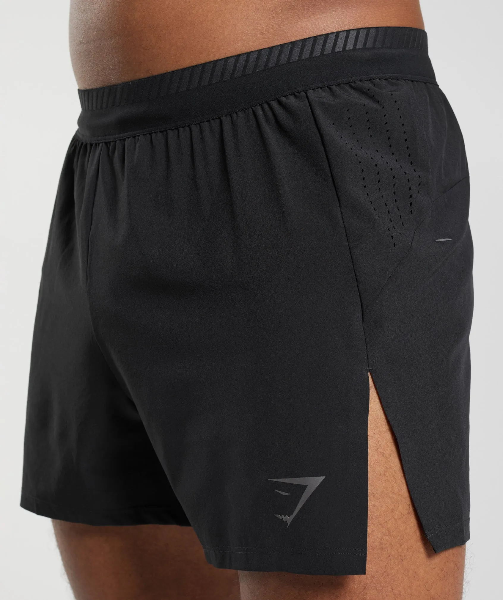 Gymshark Apex Run 4" Shorts - Black