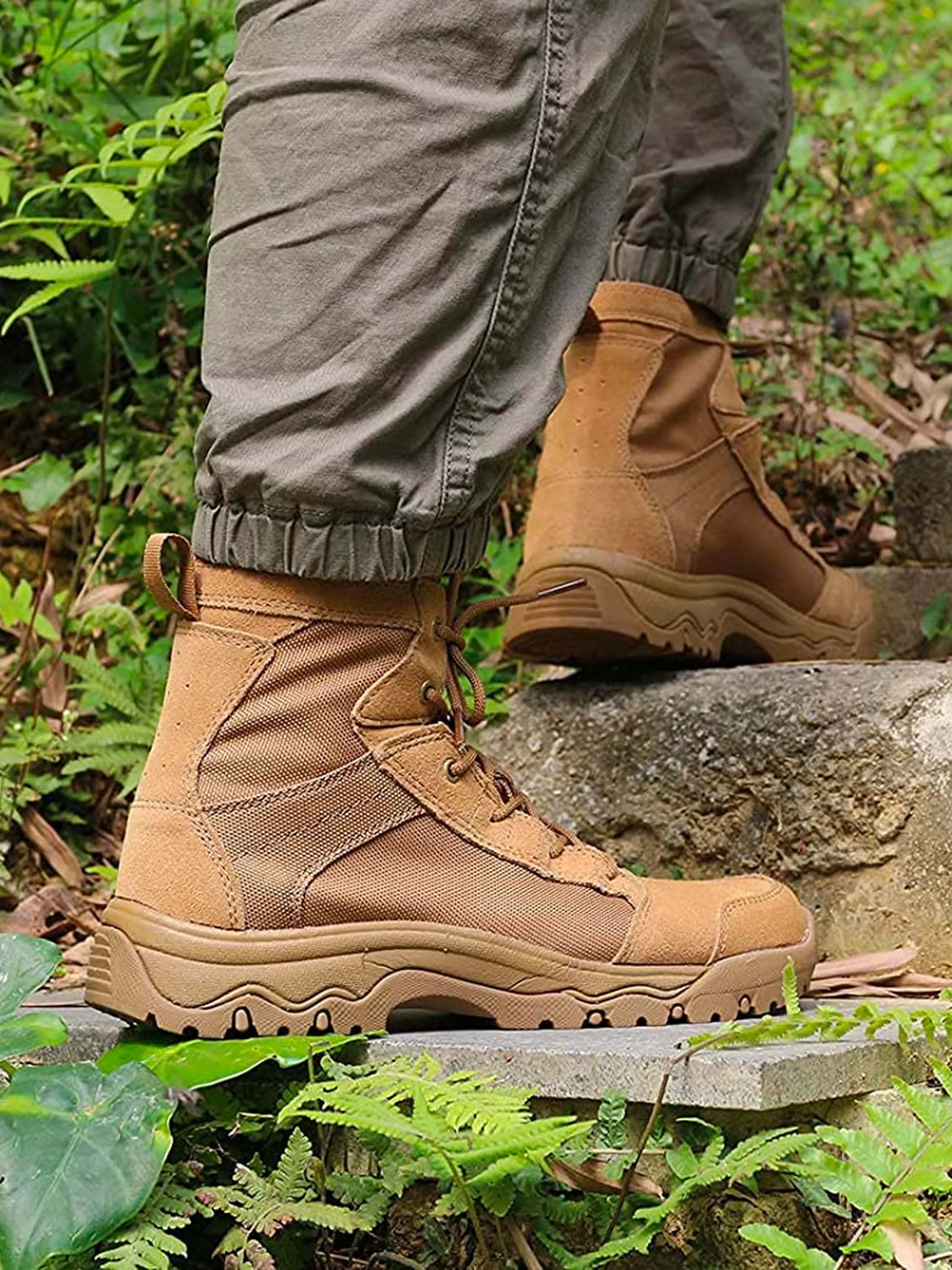 Hanagal Men's Plumage Tactical Boots