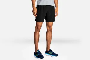 Men's Brooks Sherpa 7" Short in Black