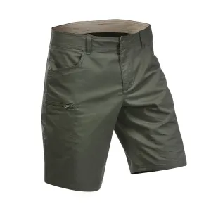 Men's hiking shorts Quechua NH500, olive