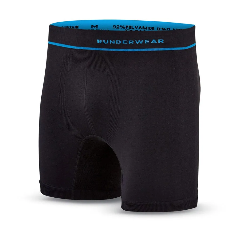 Men's Running Boxer Shorts - Black