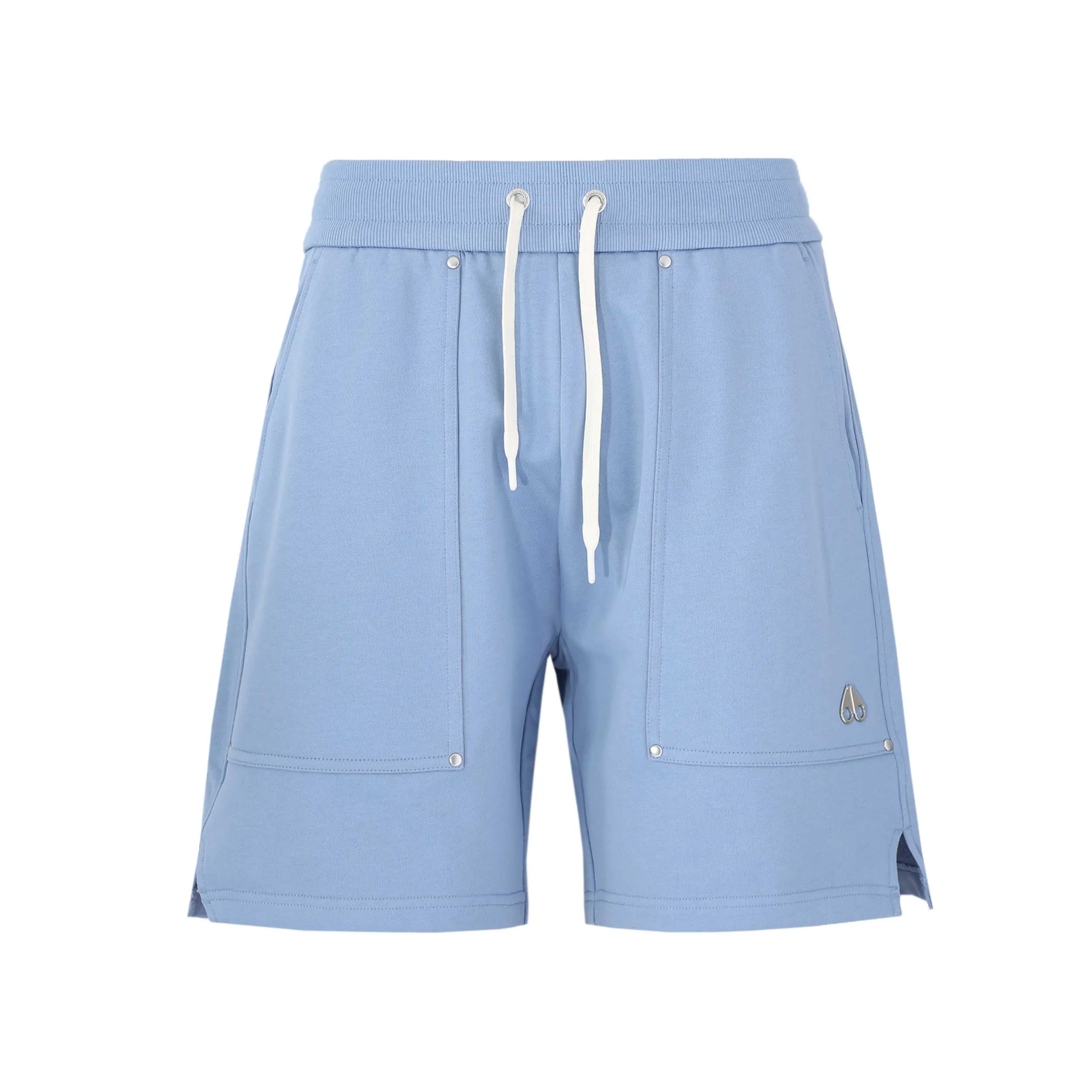 Moose Knuckles Gifford Shorts Sweat Short in Windy Blue