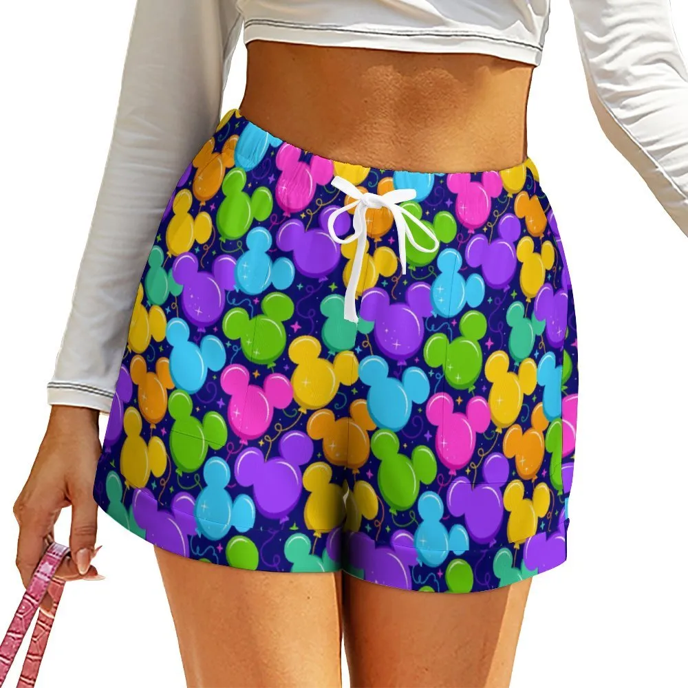 Park Balloons Women's High-Waisted Loose Shorts With Pockets