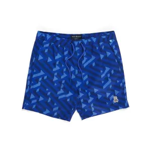 Psycho Bunny Mens Pisani Swim Shorts - Dazzling Blue