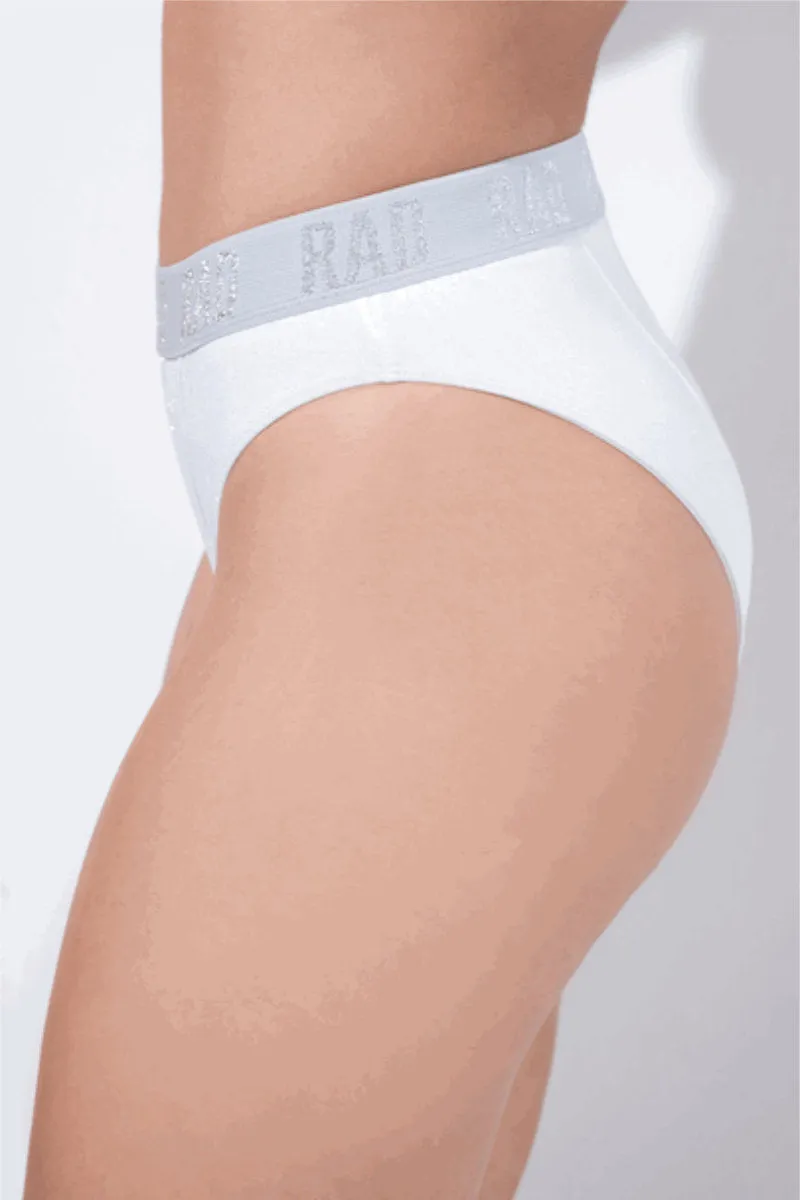 RAD Atlantida Shorts - White Glitter