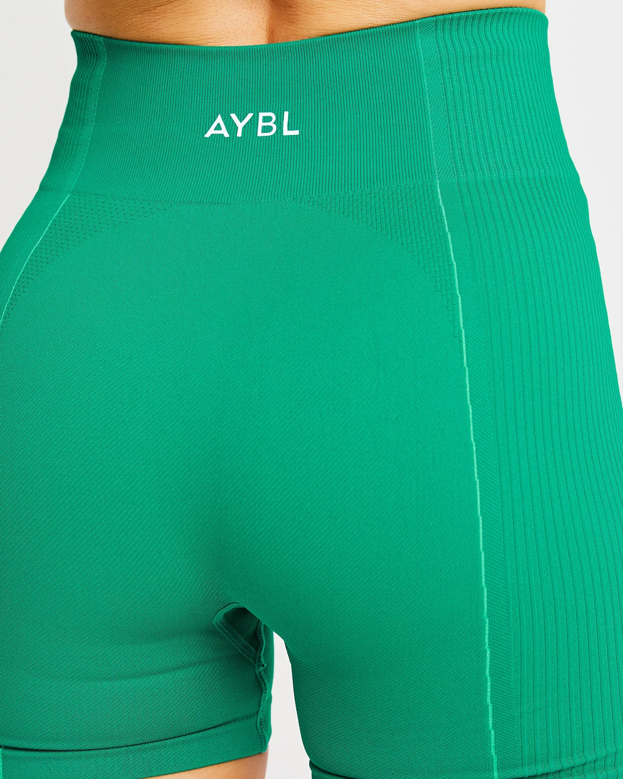 Reflex Seamless Shorts - Emerald Green