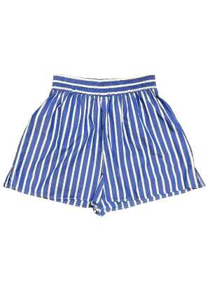 Size 8 - E Nolan Blue and White Shorts