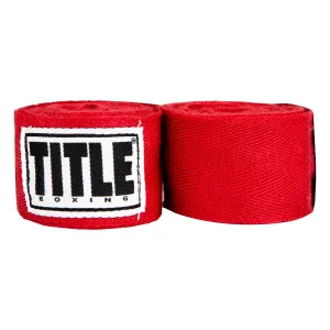 TITLE Boxing Traditional Weave 180" Hand Wraps