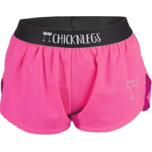 Women's Neon Pink 1.5" Split Shorts