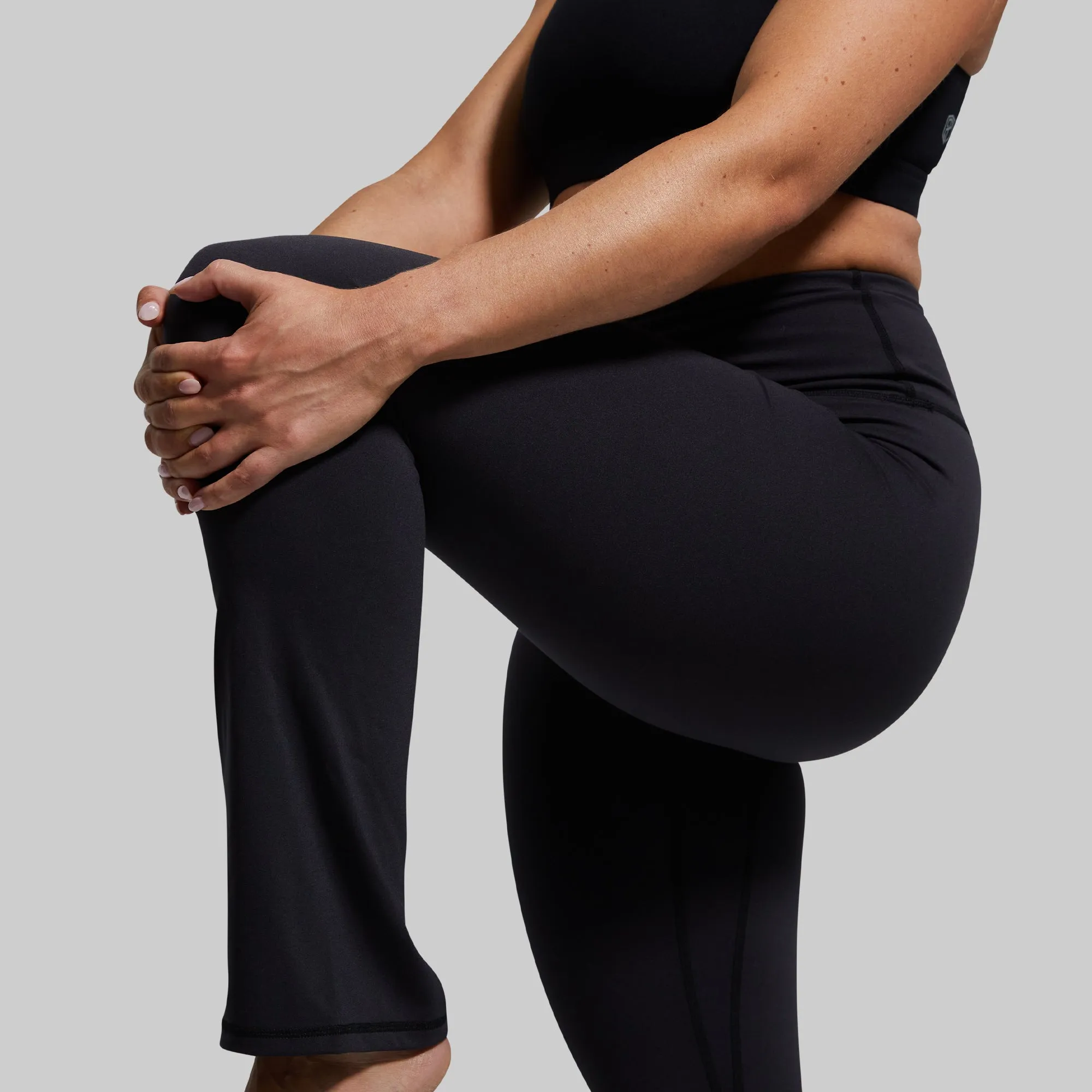 Yoga Pant Straight Leg (Black)